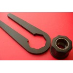 Special Plastic Spanner for AM DB2/4 to DB MkIII (& other classics) steering wheel adjusting / locking nut, non damaging, also fits Girling brake fluid caps All models up to V8