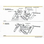 Dunlop Handbrake Pre Tension Spring kit for DB4,  1960s Lagonda Rapide Jaguar XK, Daimler,  Lancia, Rover & Others