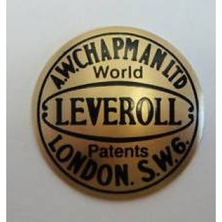 055-074-0117 Leveroll Logo (end cap) for Seat Knob DB2 to DB MkIII, DB4, DB5, DB6